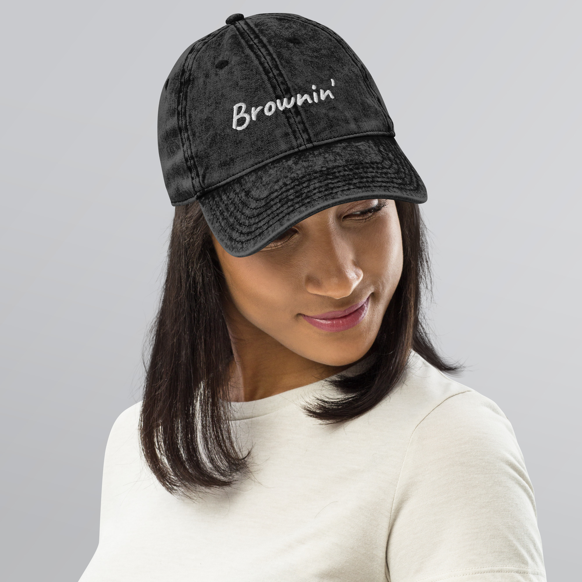 Brownin Vintage Cotton Twill Cap